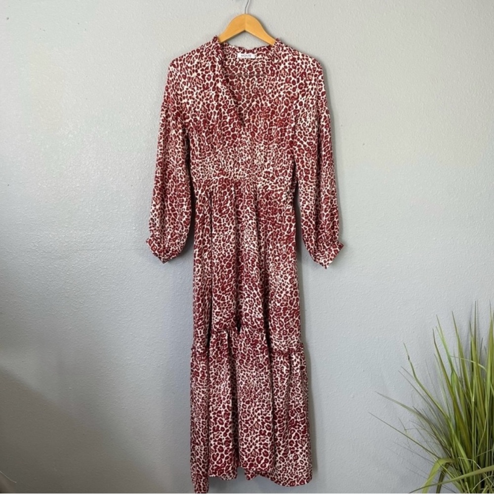 Leopard Maxi Dress - Picture 1 of 4
